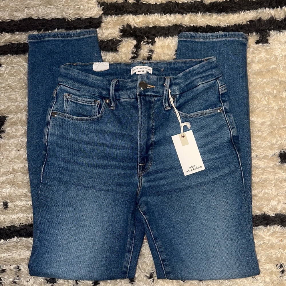 NWT Good American Women’s Skinny Jeans sz 6/28